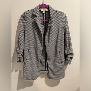 Philosophy Black and White Blazer Modern Business Casual